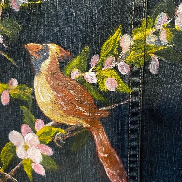 C.J. Banks Stretch Denim Vest - Picture 8 of 9